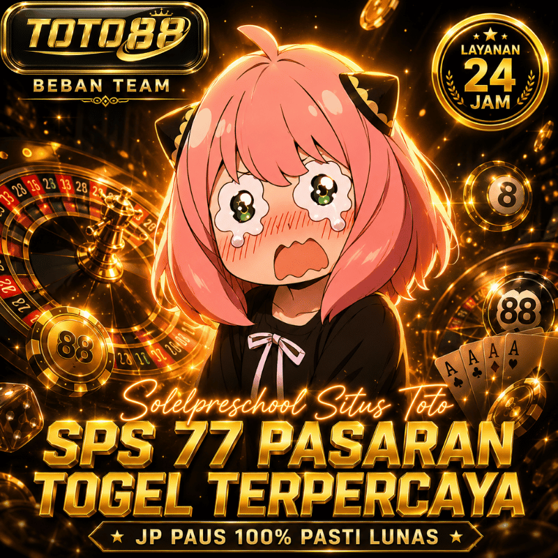 TOTO TOGEL TOTO88 𖣘 solelpreschool Situs Toto, SPS 77 Pasaran Togel Terpercaya JP Paus 100% Pasti Lunas